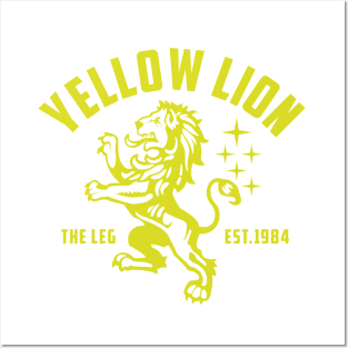 V Force Yellow Lion Crest Posters and Art